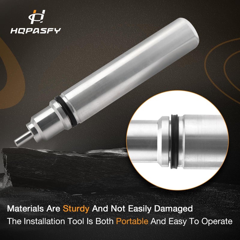 HQPASFY أداة إزالة غلاف حقن HQPASFY 7.3 مع مجموعة ختم O-Ring، متوافقة مع فورد 7.3L Powerstroke/Navistar T444E/DT466E/F250/F350 من 1994-2003 والمزيد، بديل# 1814376C1، F4TZ9F538A، 1823492C97 - Image 4